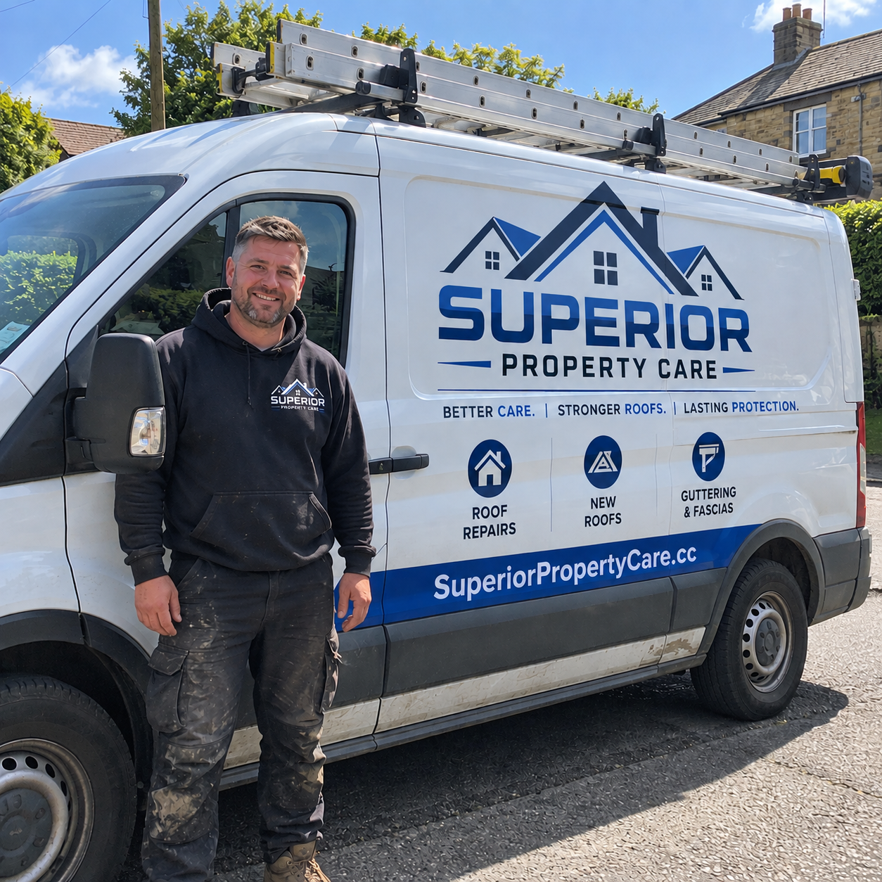Luke, owner of Superior Property Care